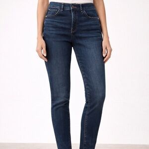 Express Dark Blue Women's Skinny Jeans